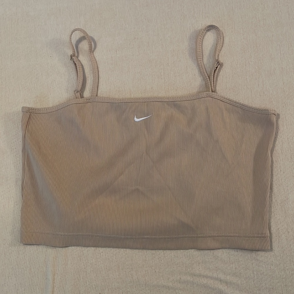 Nike Women's Sportwear Sand Drift Essential Ribbed Crop Top